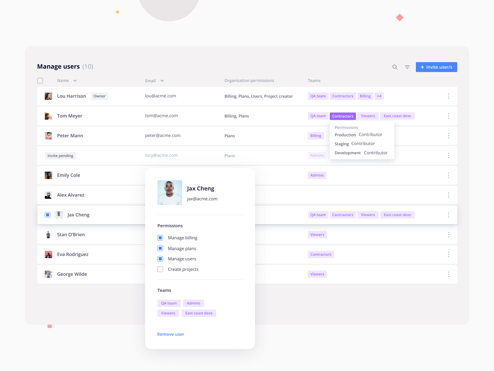 Users by Natalie Harper for Platform.sh on Dribbble