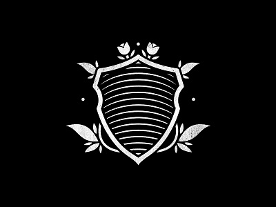 Crest crest rose shield simple texture