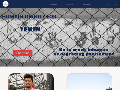 Humain dignity for yemen