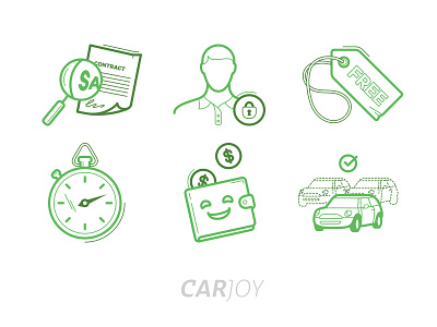 CarJoy Icon Set