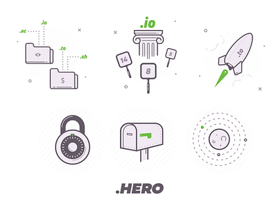 DomainHero Icons