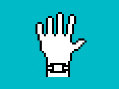 Pixel Hand Animation