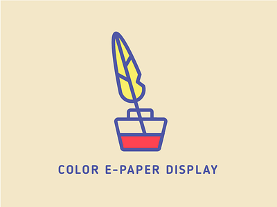 E-paper display icon