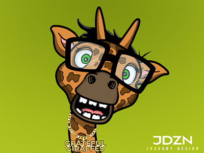 JDZN character design design giraffe art illustration nft nft design