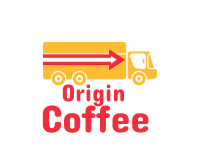 Origin Coffee branding graphic design logo ui