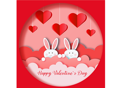Happy Valentine's Day design graphic design illustration vector