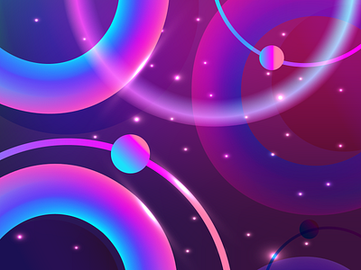 Cosmos 3d design graphic design illustration vector