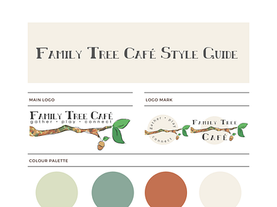 Family Tree Café Style Guide