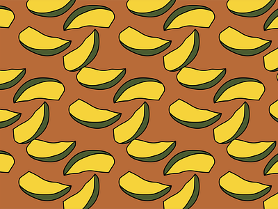 Mango Pattern by Courtney Graben