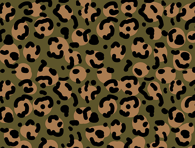 Green Cheetah Print by Courtney Graben cheetah cheetah print design digital art illustration pattern surface design