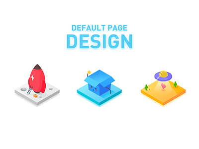 Default page design default error failure icon