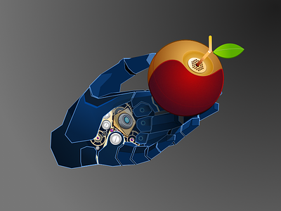 Apple apple hand
