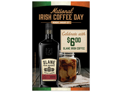 Slane Irish Coffee feature alcbev design