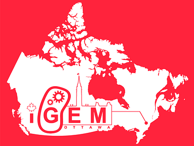 iGEM Map Logo canada igem ottawa parliament