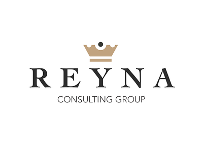 Reyna Consulting Group branding design font gold logo photoshop rcg softwurx type vector