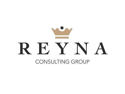 Reyna Consulting Group branding design font gold logo photoshop rcg softwurx type vector
