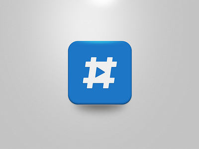 App Icon - #nwplyng app icon iphone logo minimal music nwplyng shadows sharing