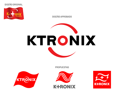 KTRONIX - Uninterruptible Power Supply branding design logo typography