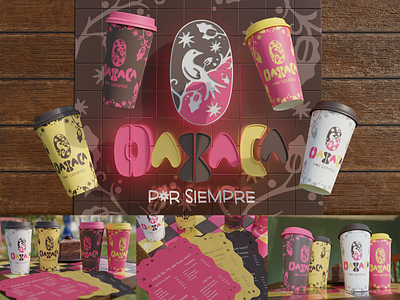 OAXACA POR SIEMPRE - Render 3D 3d branding graphic design