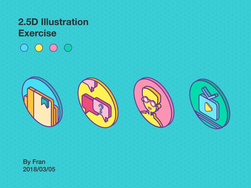 2.5D Illustration Exercise 2.5d ae