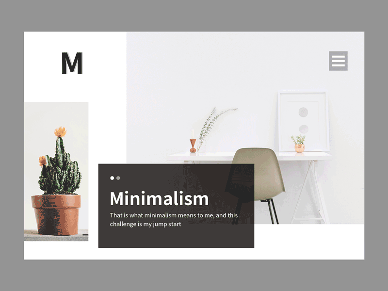 Minimalism animation minimalism ui ux