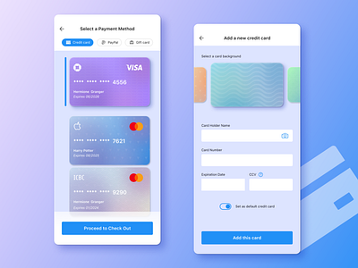 Credit Card Check-out _ Daily UI 002 checkout creditcard dailyui design prototype ui ux