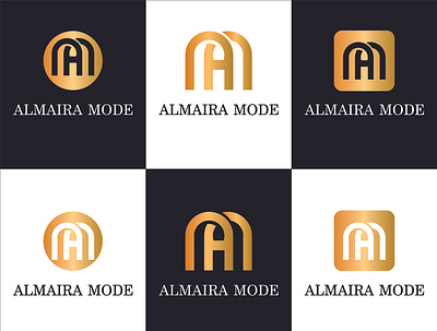 ALMAIRA MODE branding graphic design logo