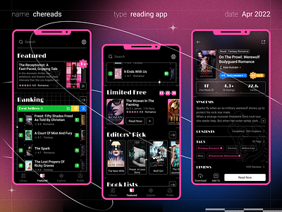 Reading App Design Concept