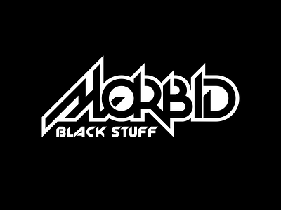 MORBID Personal lettering logo