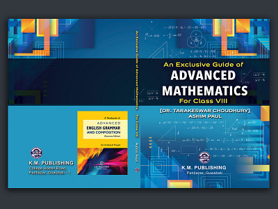 Advanced Mathematics Guide Textbook bookcover design graphic design