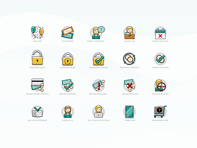 Email Icon set