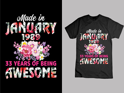 Birth Day T-Shirt design