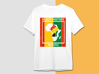 Black history month t-shirt Design