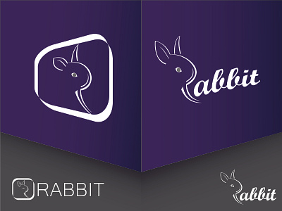 Rabbit logo rabbit logo rabbit logo design vector logo