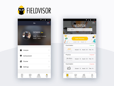 Fieldvisor app app ui