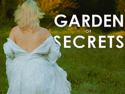 Garden of Secrets design instagram movie cover design poster design social media typography