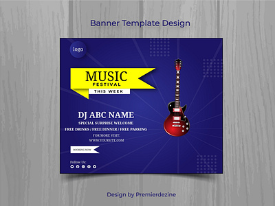 Banner Template Design | Adobe Illustrator banner banner design design graphic design how to create banner idea of banner premier design premier dezine template design web banner web banner template