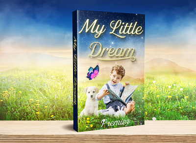 Kids book cover design | Adobe Photoshop adobe photoshop tutorial book cover book cover design child free tutorial how to create a book cover kids kids book cover design
