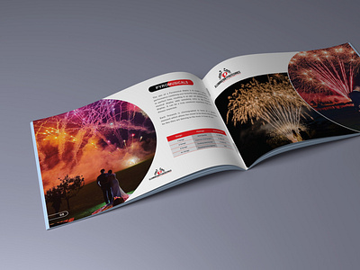 Landscape brochure design