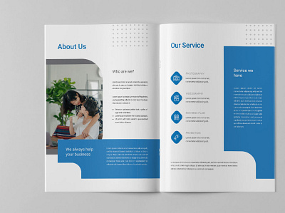 Booklet Design or Business Profile annual report booklet branding brochure brochure design brochure profile brochure template business brochure company profile design ebook design flyer design graphic design graphic designer illustration logo magazine design menu design online brochure pdf design