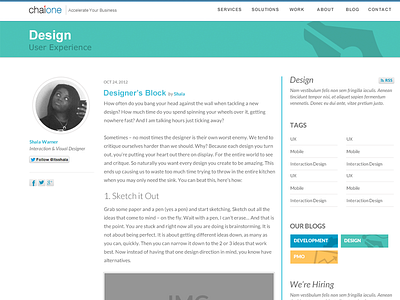 Blog Post blog fluid interface design layout minimal mobile responsive simple sleek social ui user interface ux web web site