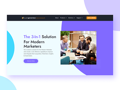 SaaS Company Hero Section Web Design blockchain branding company profile crypto cryptocurrency elementor graphic design landing page meta metaverse mockup motion graphics nft redesign saas software ui web design web3 wordpress