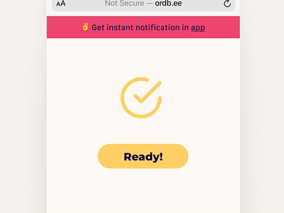 Is it ready yet? animation card loading spinner statuss ui