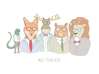 Wild Teachers illusration