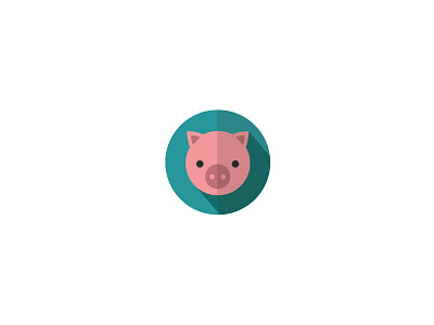 Pig Icon - Animal Pack animal icon illustrator pack pig vector