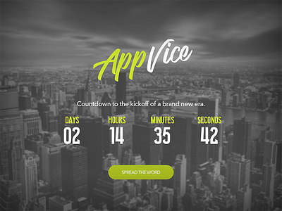 Countdown Timer countdown dailyui design landing launch sketch timer ui user experience user interface ux web