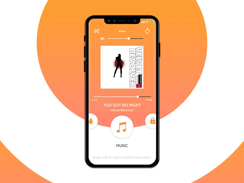 Smart Home App Music Players by Snooze on Dribbble