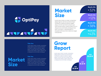 OptiPay - Logo and Brand Identity app logo icon brand assets brand identity branding branding studio branding team fintech identity design invoice logo management media tech digital money optimal pay