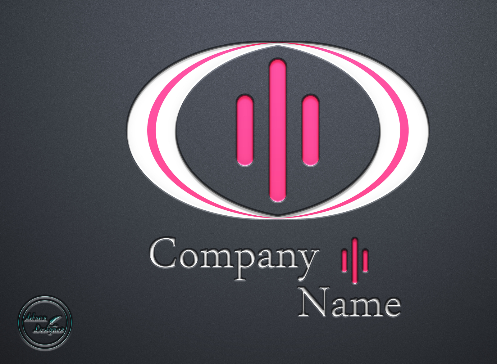 Adnan Name Logo Design