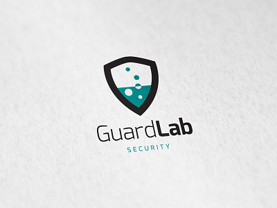 GuardLab creative design flat logo logo design simple